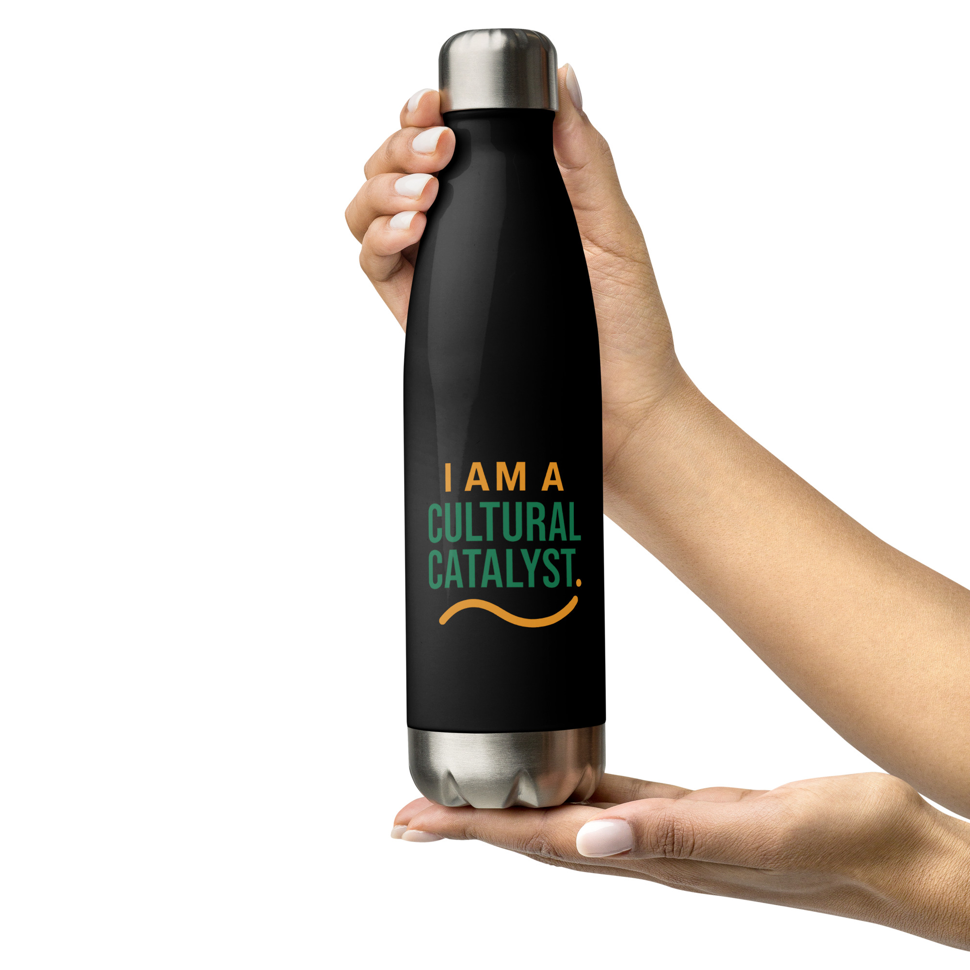 Stainless steel water bottle