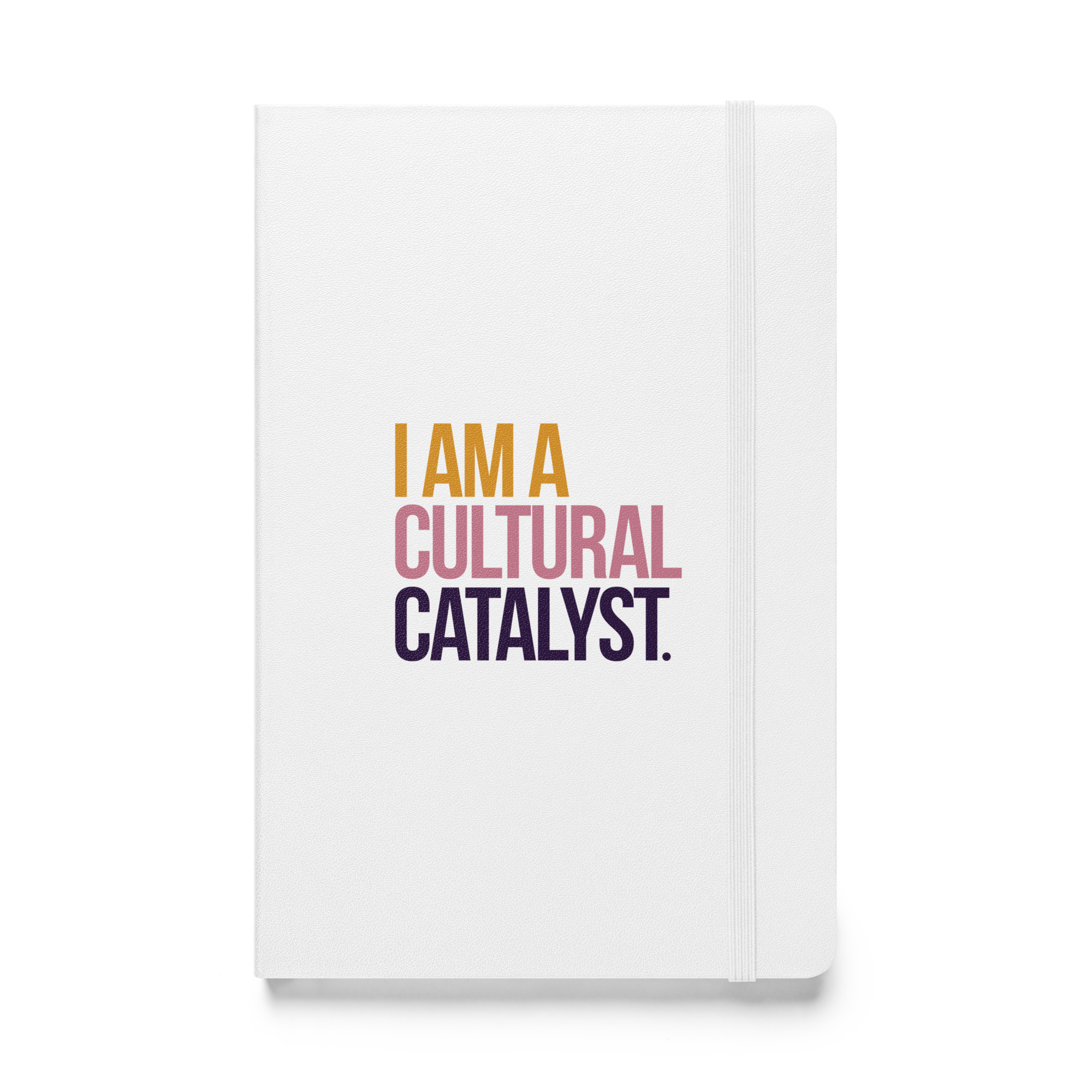 Hardcover bound notebook